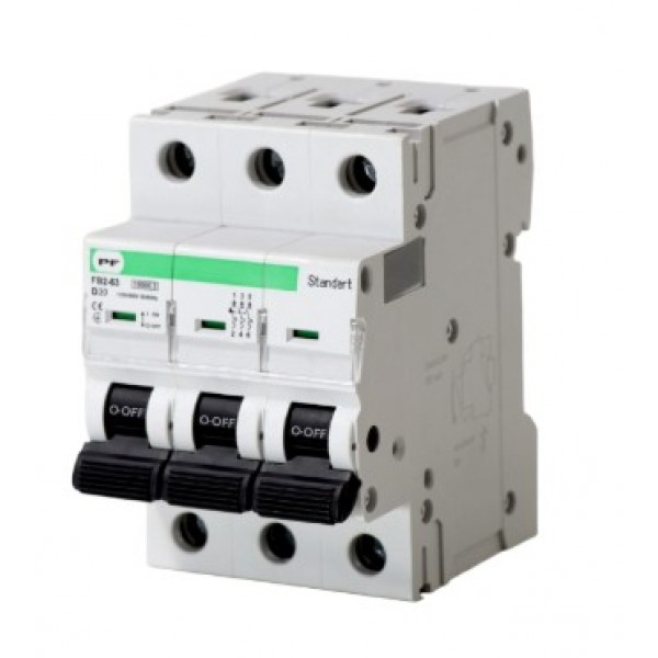 FB3-63 3P D 20A 10kA EVO automatinis jungiklis