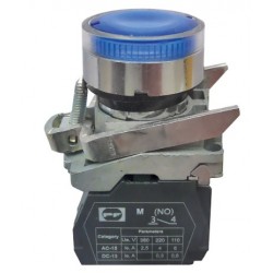 FP LED PCPI mėlyna1NO IP40 24V jungiklis