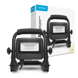  10W nešioj. LED prožekt. 4000K 2300Lm IP65  juod