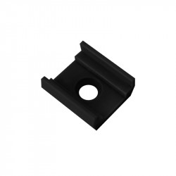 Tvirtinimas profiliui plastikinis, juodas