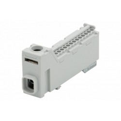 Paskirtymo gnybtas ZPS 1x25, 13x2.5, pilkas