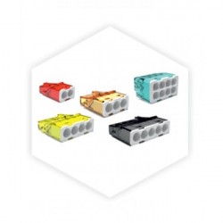 Jungtis spyruoklinė 2x2.5mm2 PC212S