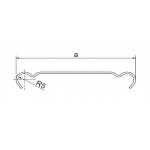 Dangtis PKP 50/3 kanalui 1.5 mm