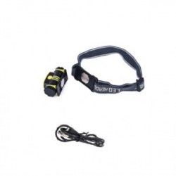 Žibintuvėlis ant galvos COB kraunamas 150Lm USB