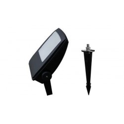  30W LED prož. 4000K/IP65 įsmeigiamas juodas Soesa