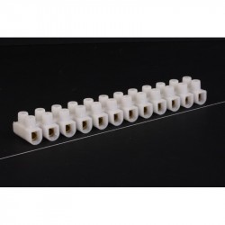 Kaladėlės KL-12x10mm laidams žalv. 12kont. WERIT