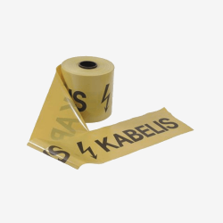 Juosta 'Kabelis' signalinė 250 mm (300m pakuotė)