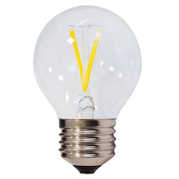 LED lempa E27 2W 6000K 175-265V G45 200Lm Filament