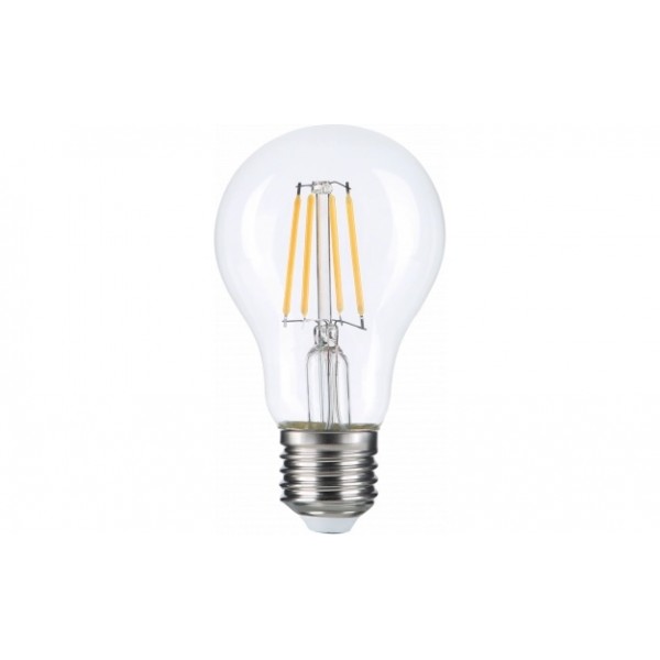 LED lempa E27 8W 4500K 230V A60 810lm, Filament