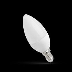 LED lempa  9W C37 900lm E14 WW