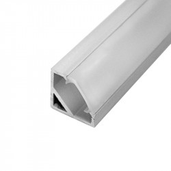 CORNER 45 LED profilis kampinis, L-2000mm