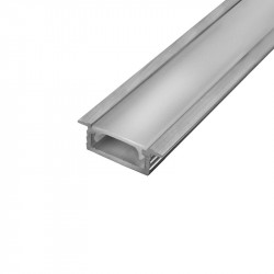 LED GROOVE profilis 2m įleidžiamas 21x16x5