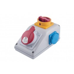 Skydelis 1x230, 1x32A su jungikliu  R-BOX KOMPAKT