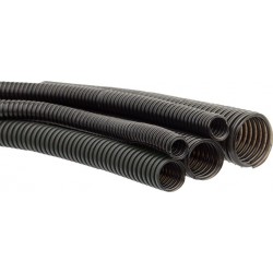 Vamzdelis gofr.12/9 juodas