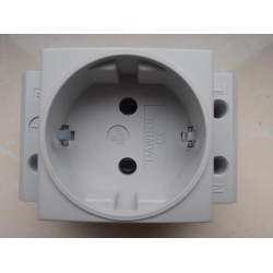 Modulinis lizdas DIN Schuko su įž. 16A PAWBOL /5