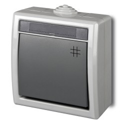 Kryžminis jungiklis IP55  /10 Aquant