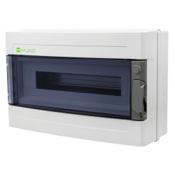 Skydelis EP1x18 mod.v/t skaidr.IP-65 (N+PE) EP