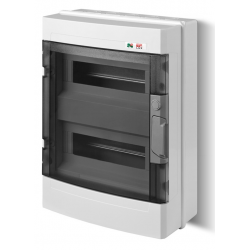 Skydelis EP2x12 mod.v/t skaidr. IP-40 N+PE/EP-LUX