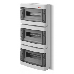 Skydelis EP3x12 mod.v/t skaidr. IP-40 N+PE/EP-LUX