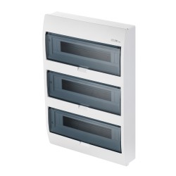 Skydelis EP3x12 mod.v/t skaidr.IP-65 (N+PE) EP