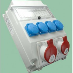 ROS11/x-21 skydas 4x230V+1x16A+1x32A