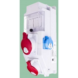 ROS5/x-15 skydas 1x16A 5p 1x32A 5p šon 2x2p