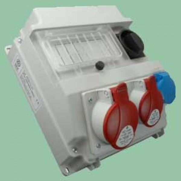 ROS7/x-11 skydas 1x230V+2x16A su kirtikliu