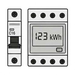 Elektros paskirstymas - Moduliniai aparatai, skaitikliai, relės